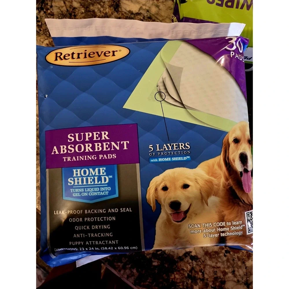 LOT Of 7!.Furry Friends Pet Wipes. Pads. Retriever